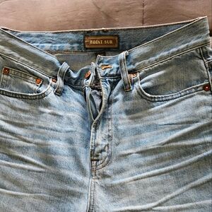 J. Crew Point Sur mom jeans size 28 tall